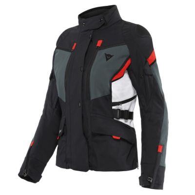 Dainese CARVE MASTER 3 GTX dámská bunda šedá/bílá/červená vel.38